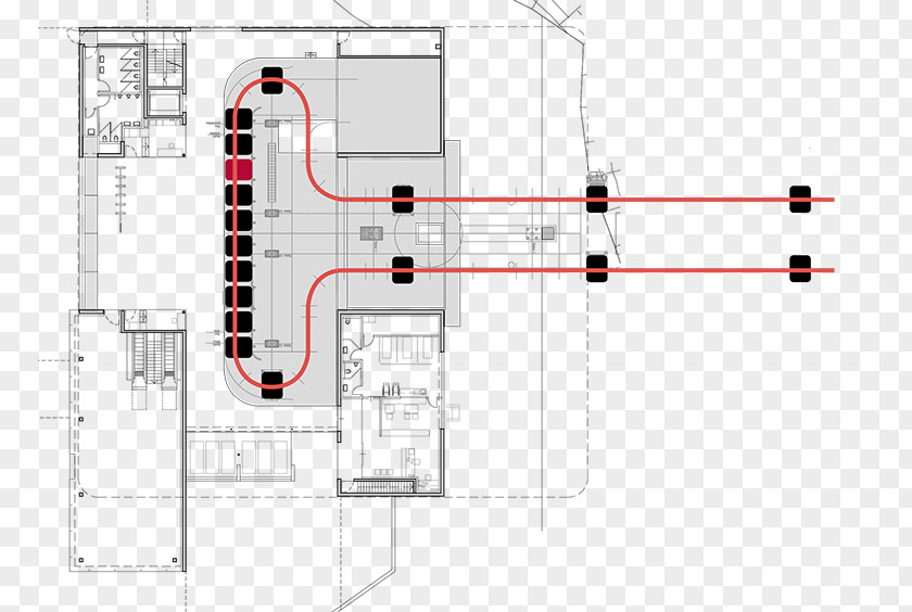 Technology Line Engineering PNG