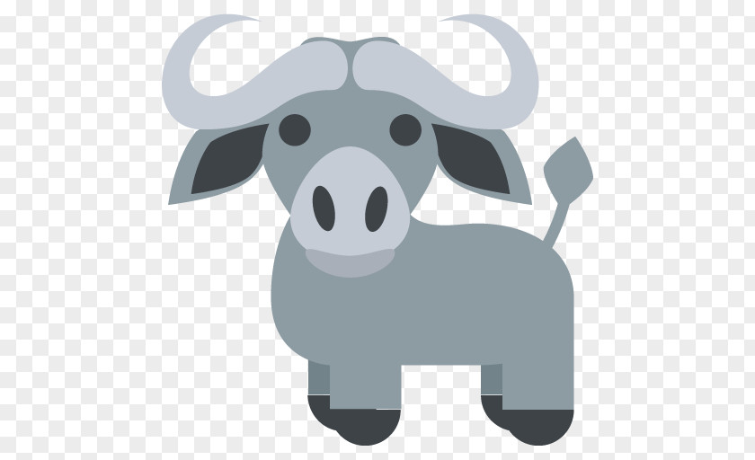 Bison Emoji Water Buffalo Emoticon Text Messaging Smiley PNG