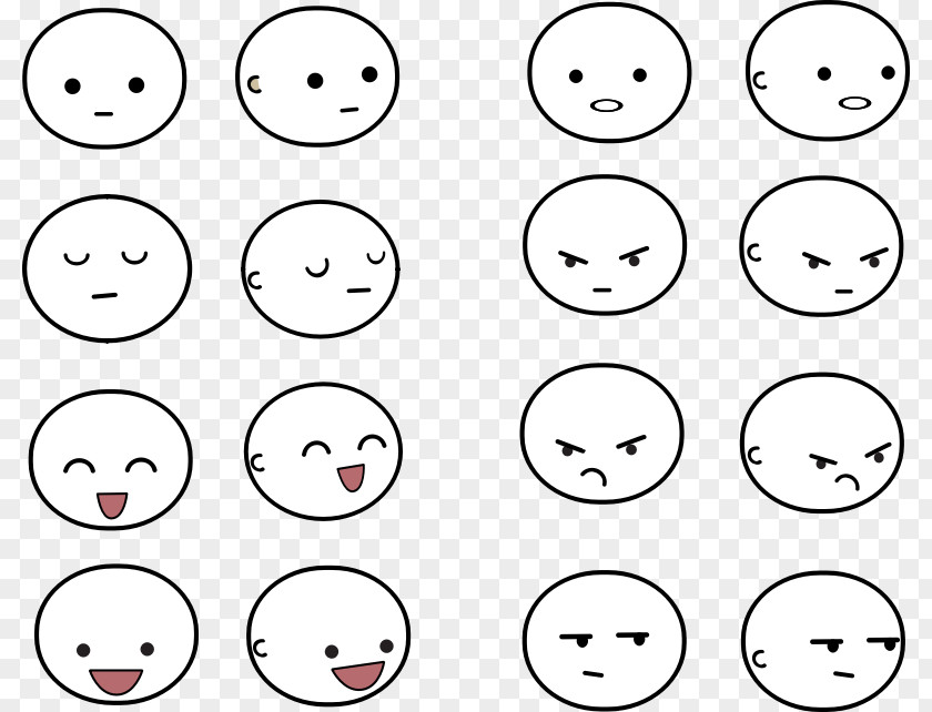 Expression Cliparts Facial Smiley Face Clip Art PNG