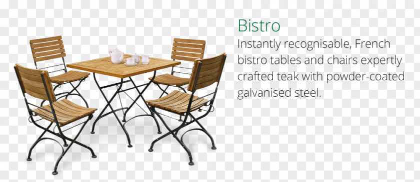 Patio Furniture Table Bistro Garden Chair PNG