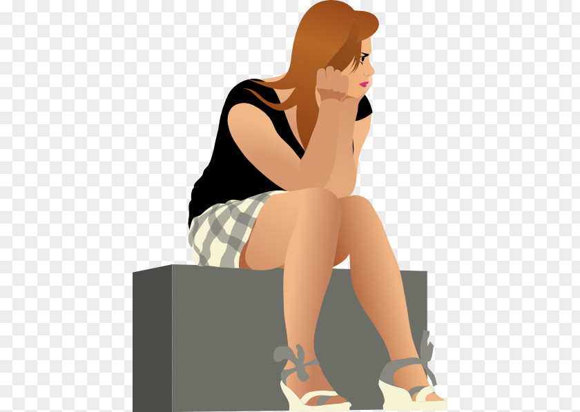 Waiting Cliparts Woman Clip Art PNG