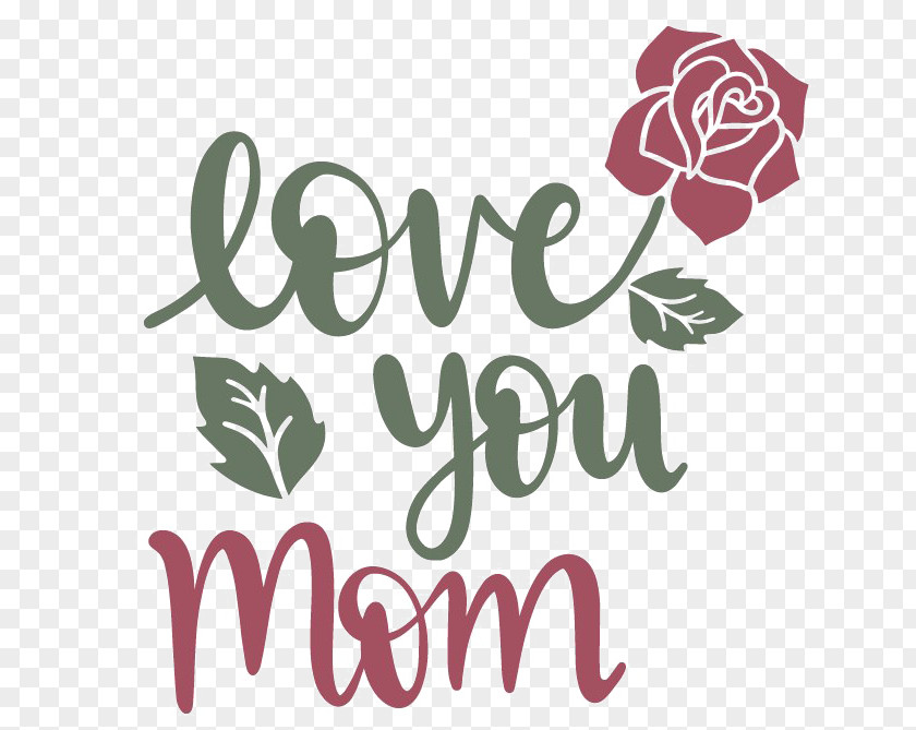 I Love Mom Icons Logo Brand Font Design PNG