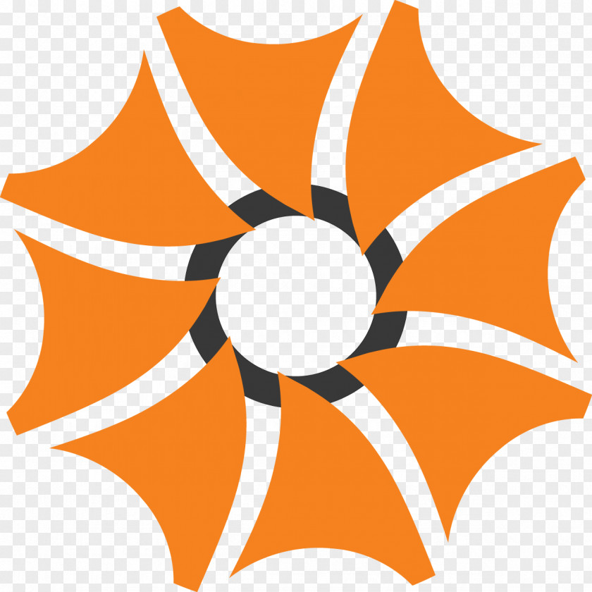 Orange Artwork Symbol PNG