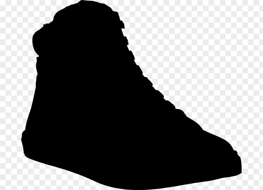 Shoe Walking Font Silhouette Black M PNG