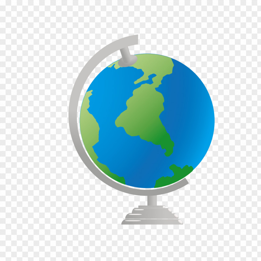 Blue Globe Pattern Clip Art PNG