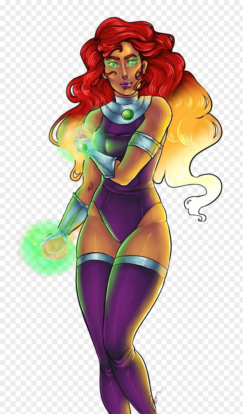 Dc Comics Starfire Superhero DC Teen Titans PNG