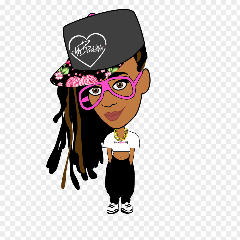 Dj Artist DJ Beauty And The Beatz Birthday Flex Illustration Glasses YouTube PNG