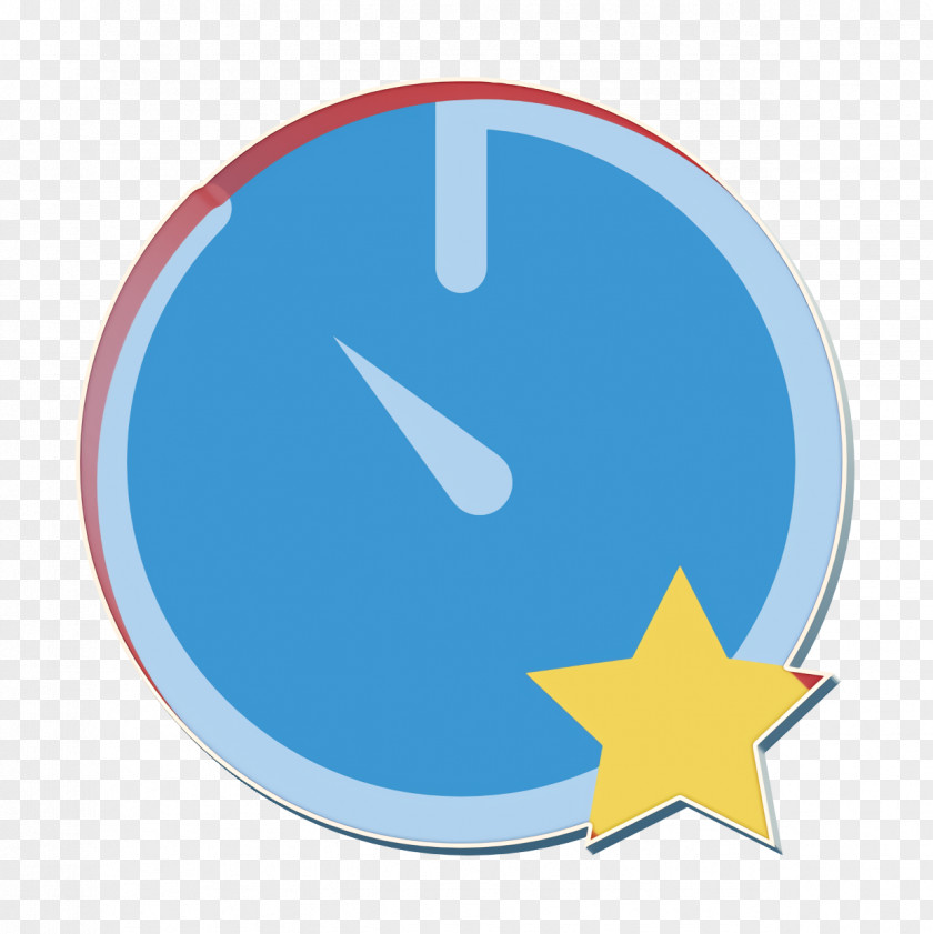 Electric Blue Interaction Assets Icon Time Stopwatch PNG