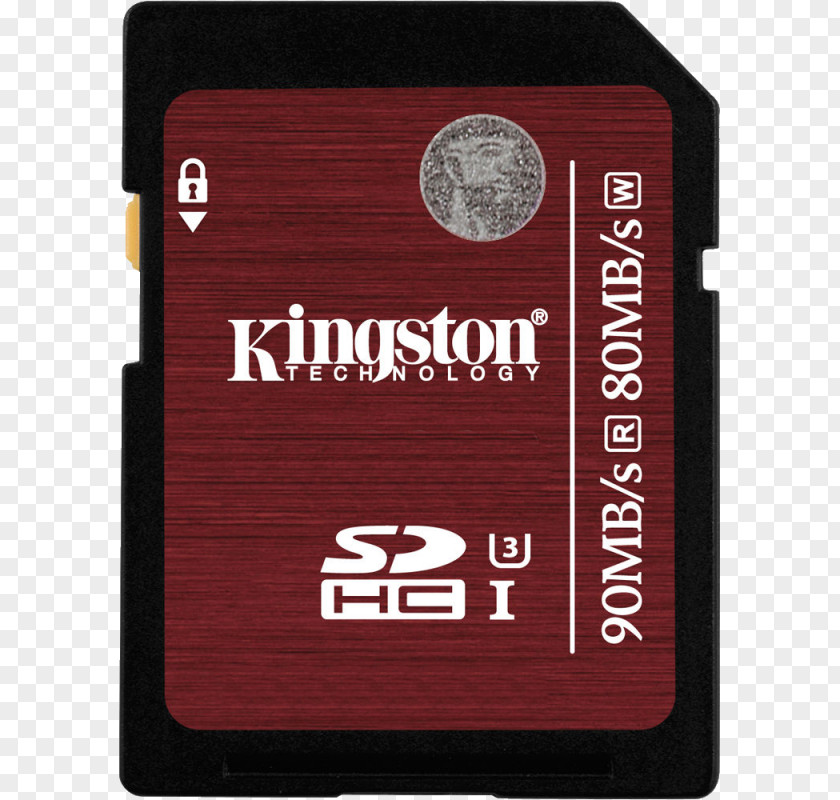 Flash Memory Cards Secure Digital SDXC Kingston Technology PNG