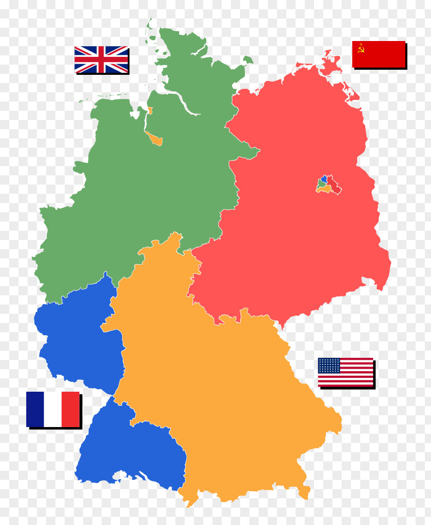 Greater Germanic Reich Allied-occupied Germany Soviet Occupation Zone East Berlin Besatzungszone PNG