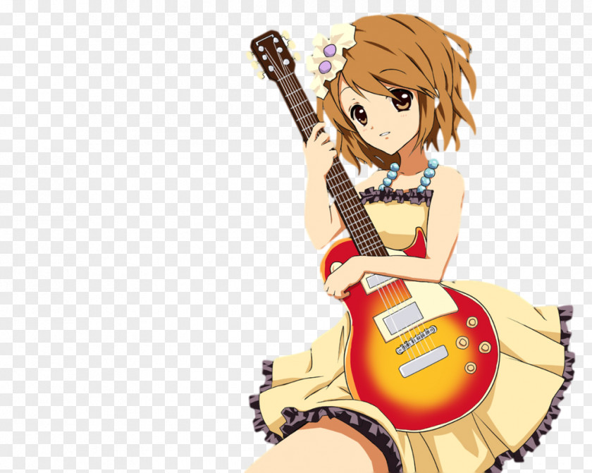 Guitar Yui Hirasawa Mio Akiyama K-On! Sailor Venus PNG