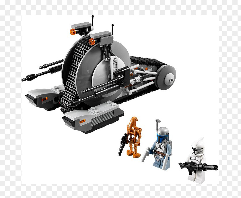 Lego Tanks Clone Trooper Jango Fett Battle Droid Star Wars PNG