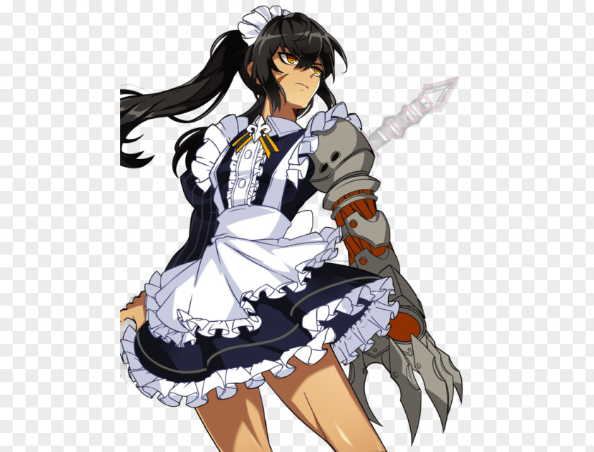 Elsword Common Raven Dungeon Fighter Online Elesis April Fool's Day PNG raven Day, elsword maid clipart PNG