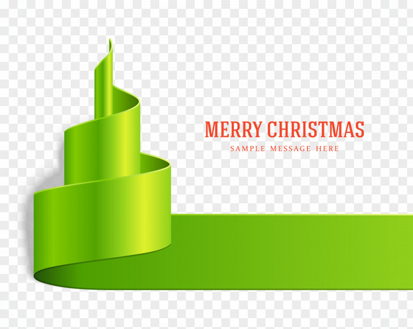 Floating Ribbons Christmas Tree Ribbon Santa Claus PNG