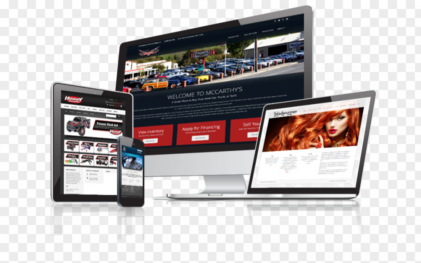 Web Design Responsive Development PNG