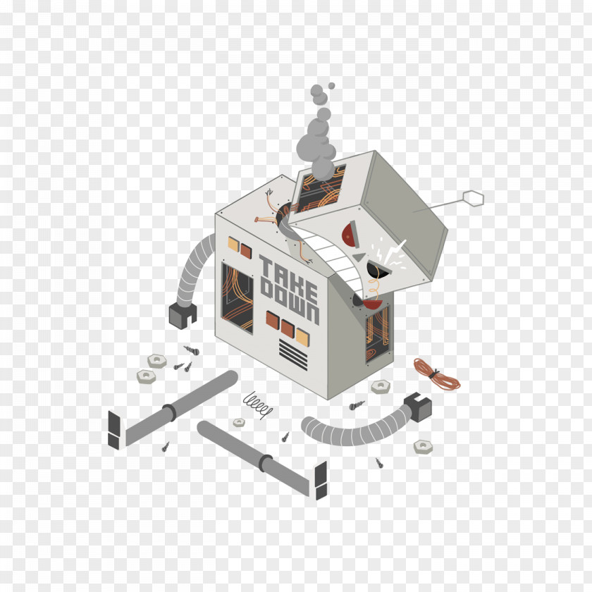 Barbershop Illustration Product Design Angle Internet Technology PNG