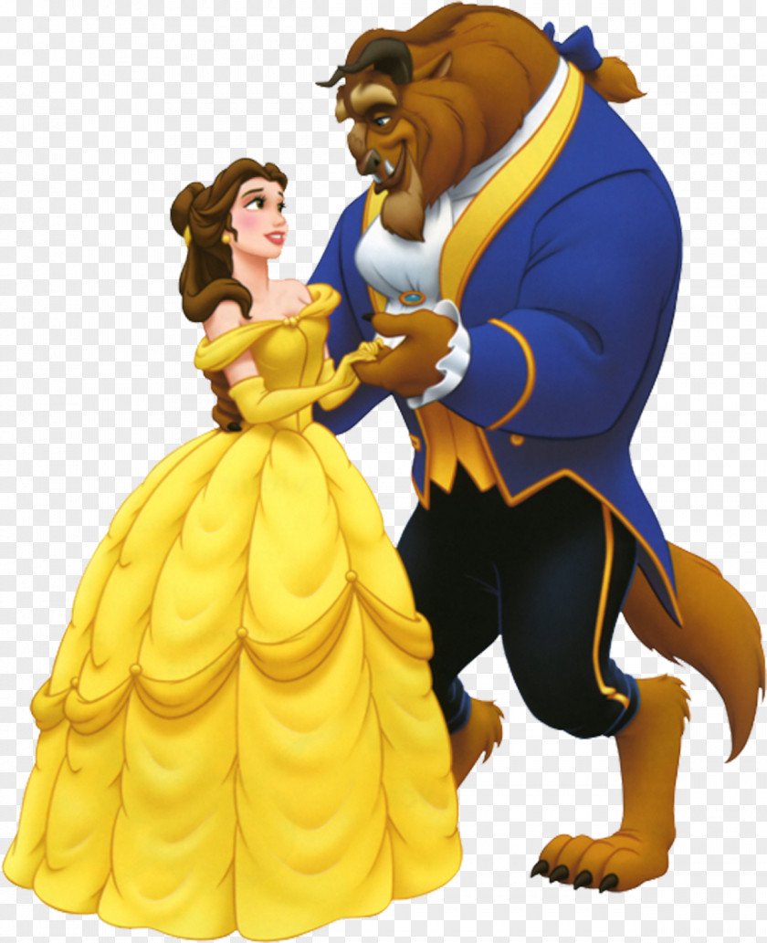 Beauty Frame Beast Belle And The Cogsworth PNG