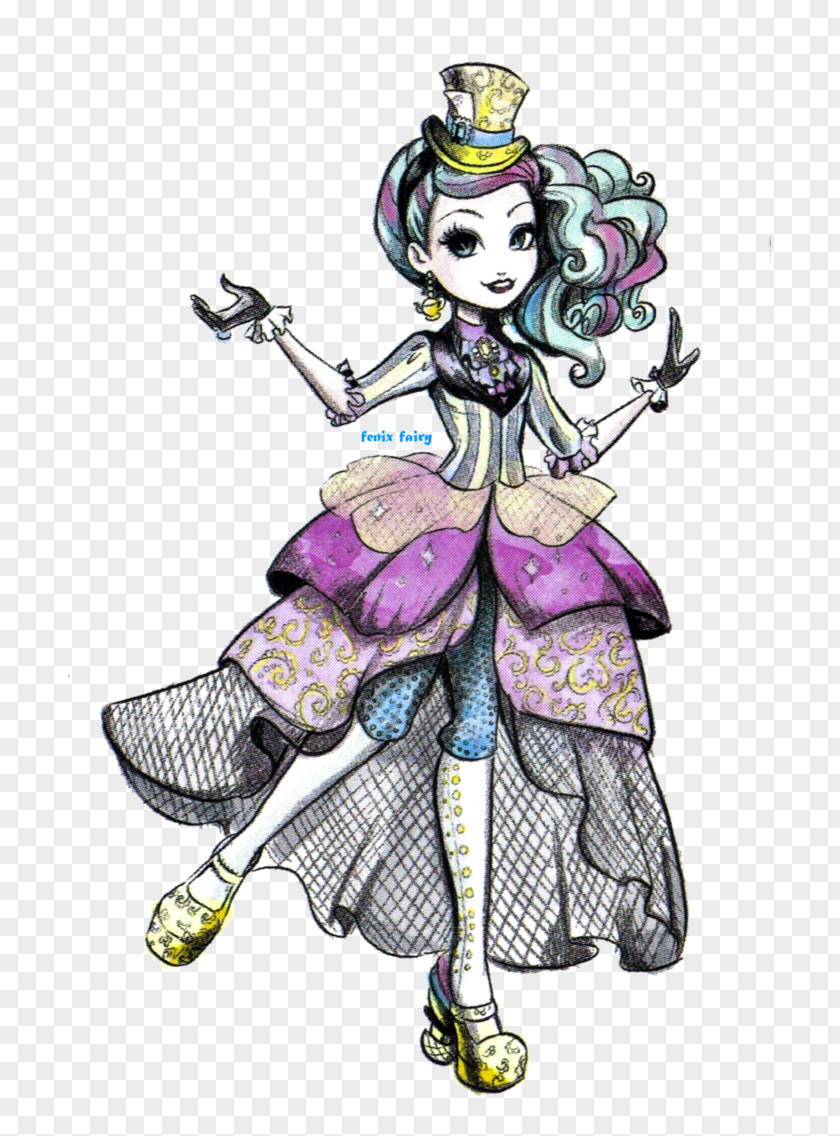 Ever After High Legacy Day Apple White Doll Raven Queen Way Too Wonderland Madeline Hatter PNG