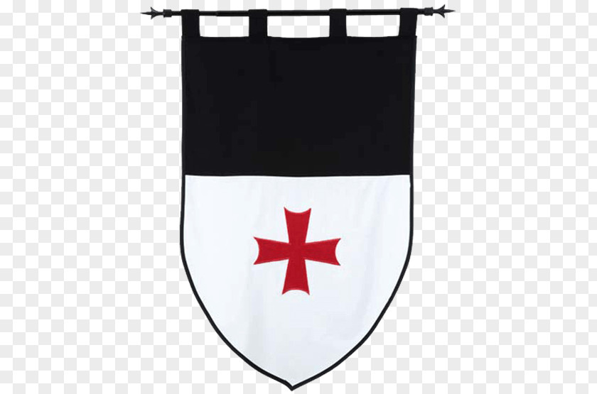Flag Middle Ages Crusades Banner Knights Templar PNG
