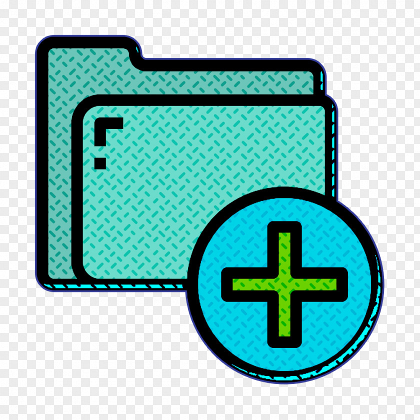 Folder And Document Icon Add PNG