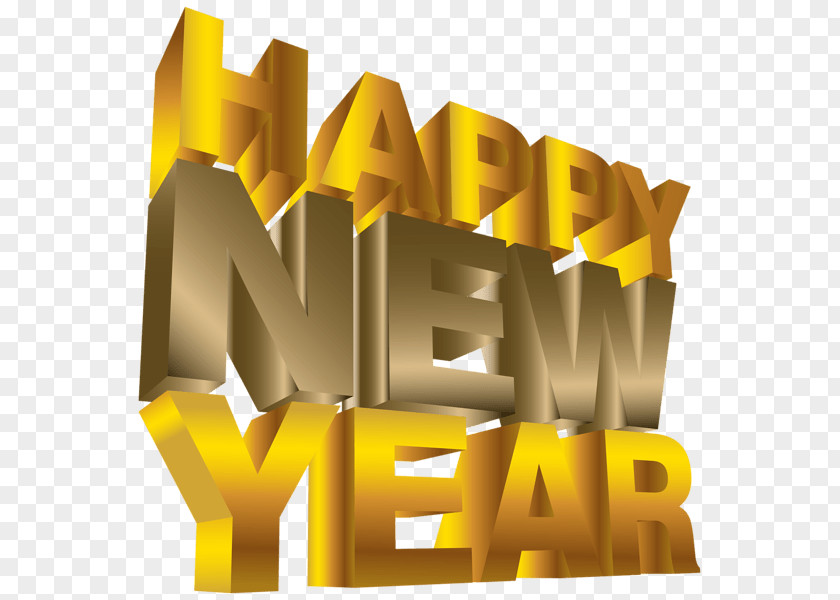 Happy New Year Movie Letters PNG clipart PNG