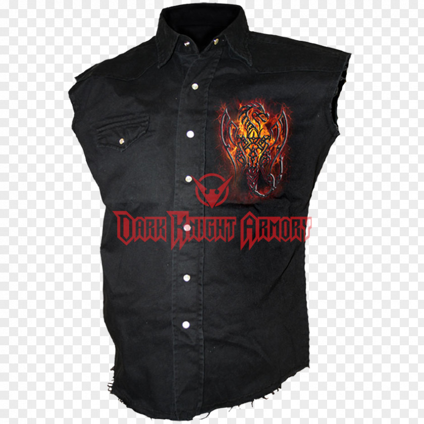 Obsidian Sword Black Sleeveless Shirt Waistcoat Intrauterine Device PNG