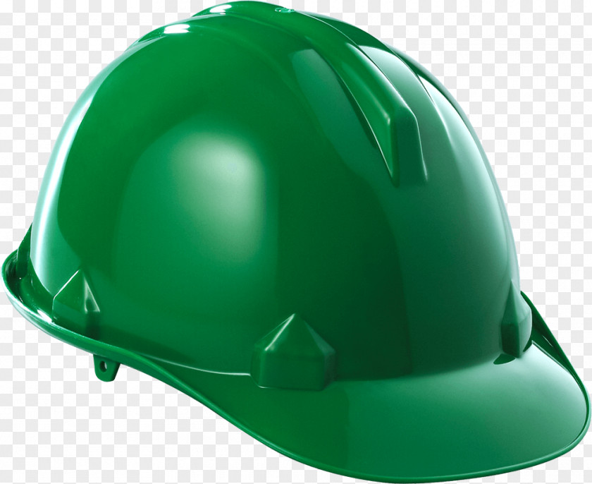 Safety Hat Helmet Hard Hats Personal Protective Equipment Green White PNG