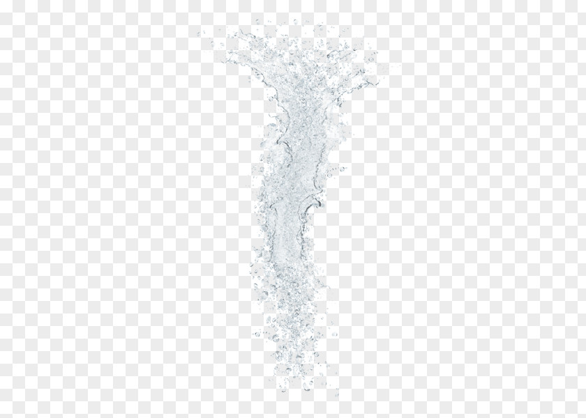 Splashing Water Effect Tree Font PNG