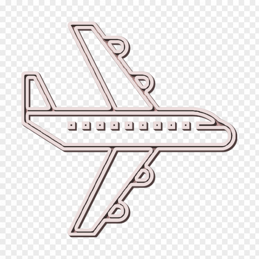 Airplane Icon Aircraft Transportation PNG