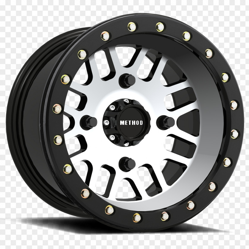 Car Alloy Wheel Beadlock Rim Tire PNG