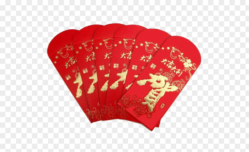Chinese New Year Lunar Red Envelopes Creative Sample Paper Envelope Bainian PNG