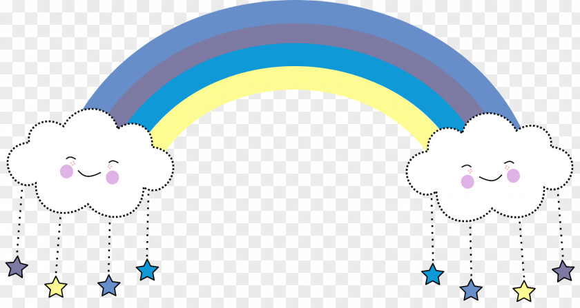 Cloud Rainbow Arc Clip Art PNG