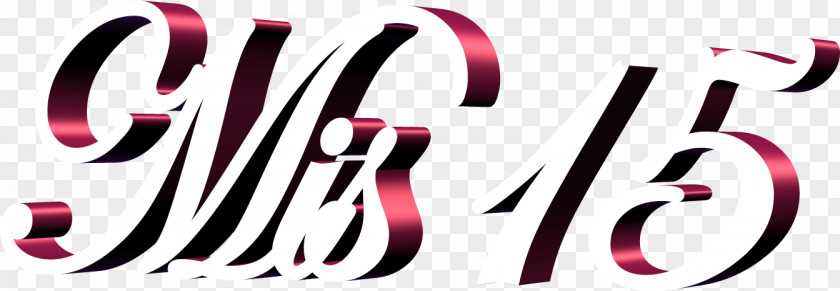 Logo Pink M Brand RTV Font PNG