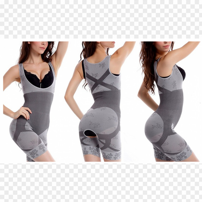 Real Hourglass Bamboo Charcoal Clothing Bodysuit PNG