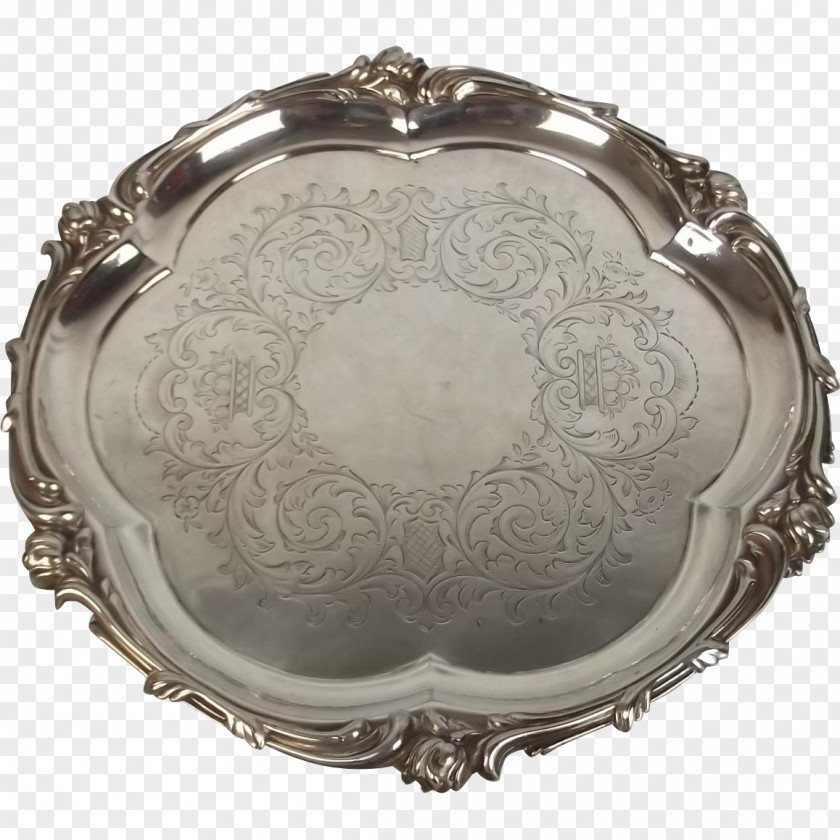 Silver Oval Tableware PNG