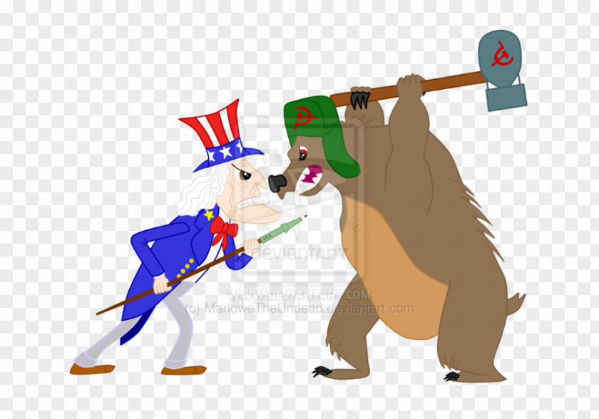 Bear Uncle Sam Cartoon PNG