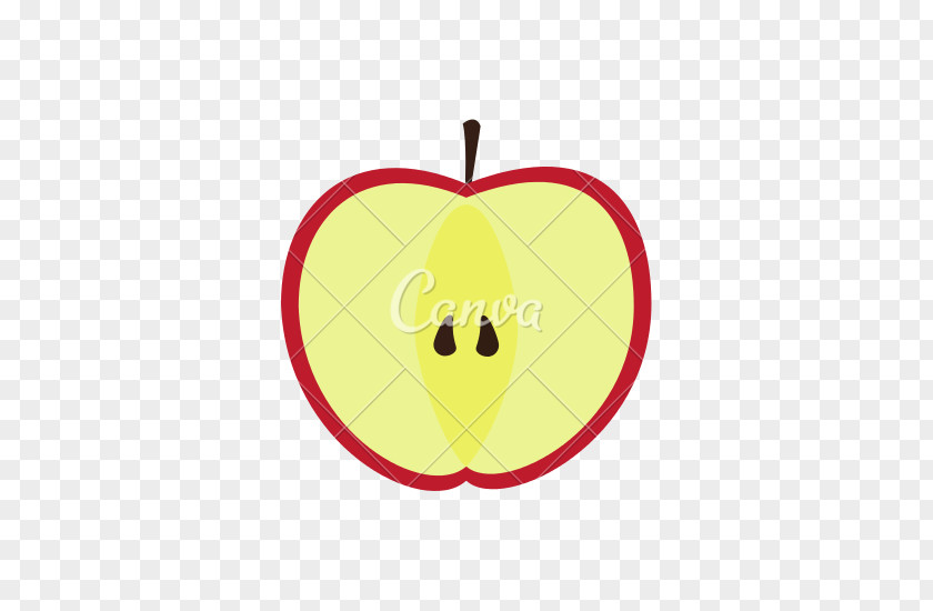 Green Apple Slice Food Clip Art PNG