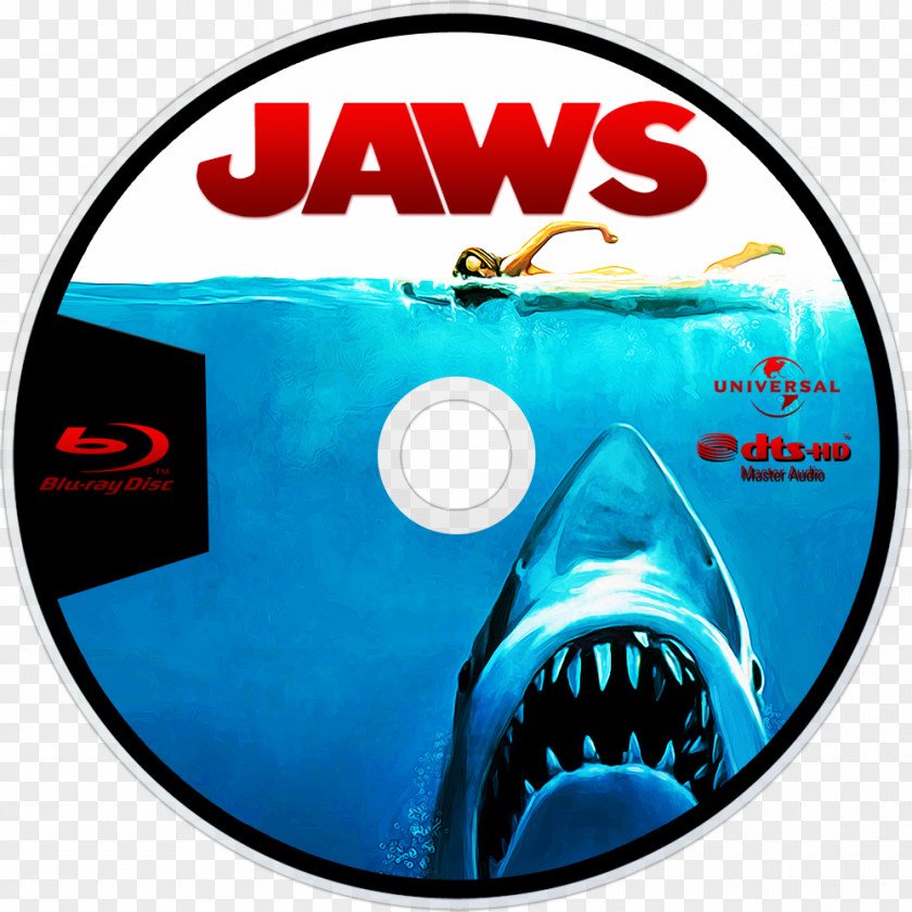 Jaws Compact Disc Blu-ray Film Poster PNG