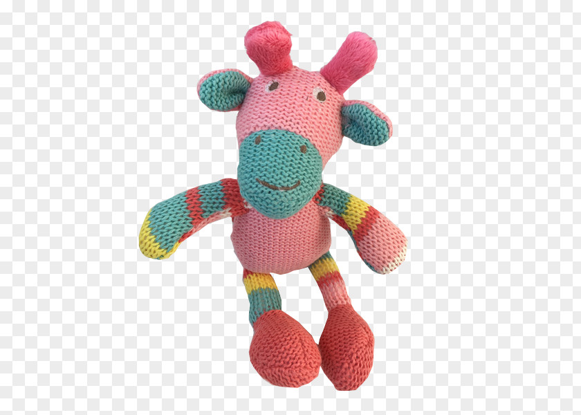 Monkey Giraffe Stuffed Animals & Cuddly Toys Crochet Pink M Pattern PNG