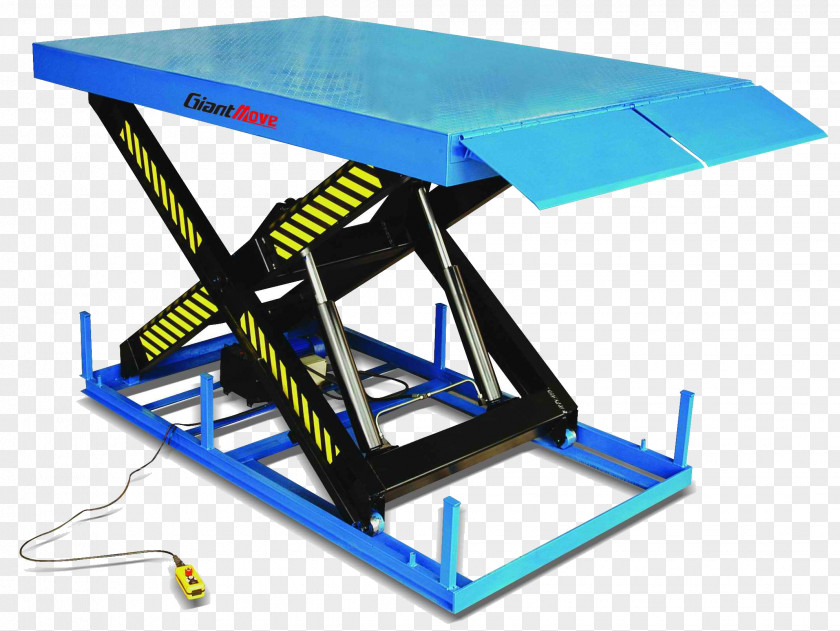 Platform Lift Table Forklift Pallet Jack Elevator Material Handling PNG