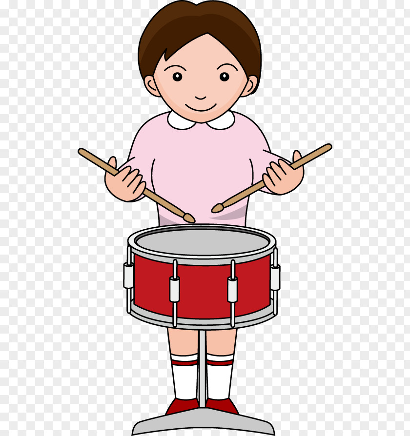 School Fest Hand Drums Clip Art PNG