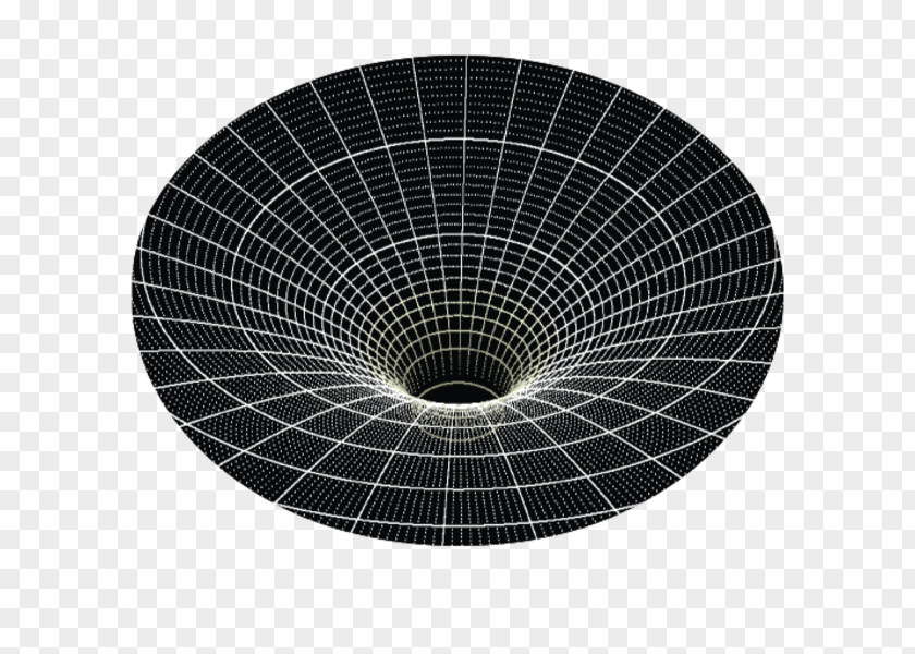 Space Spacetime Black Hole Wormhole Illustration PNG