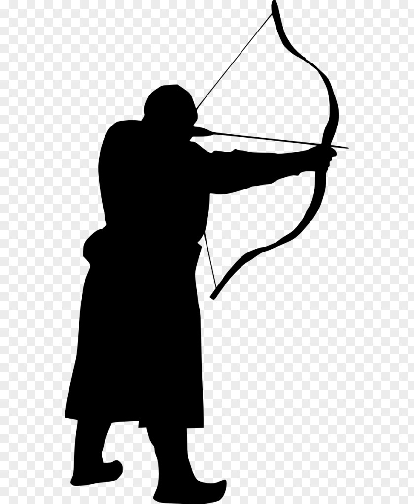Archer Silhouette Archery Clip Art PNG
