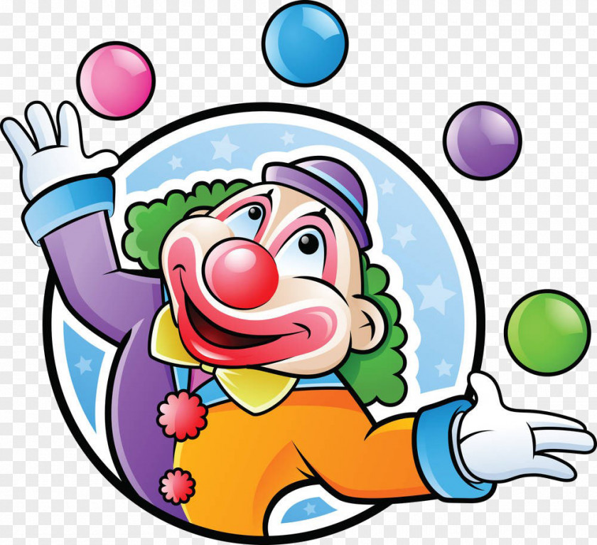 Cartoon Clown Material Royalty-free Clip Art PNG