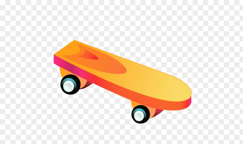 Cartoon Skateboard Shoes Toy Vecteur Clip Art PNG
