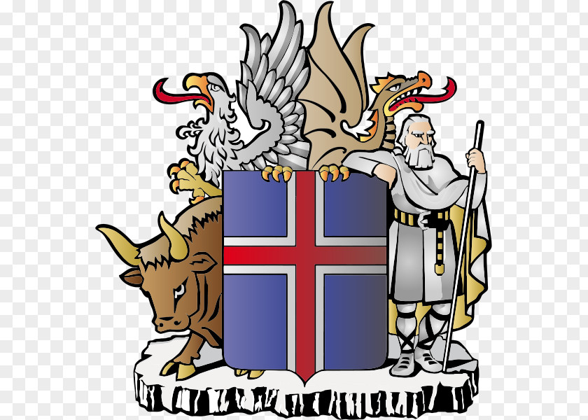 Iceland Coat Of Arms Landvættir Germany PNG