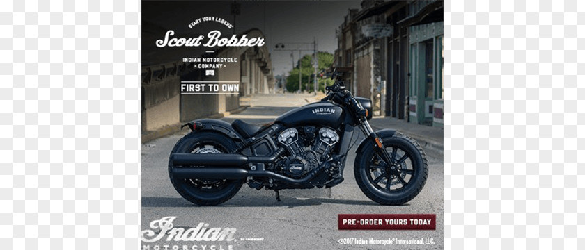 Indian Motorcycle Car Scout Bobber PNG