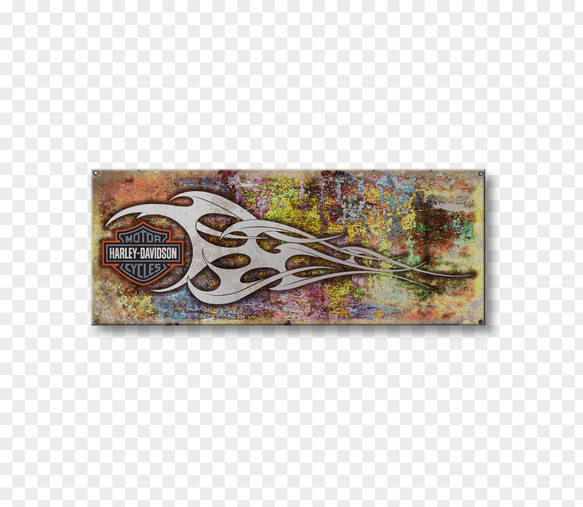 Promotional Material Collection Harley-Davidson Motorcycle Art Metal Wood PNG