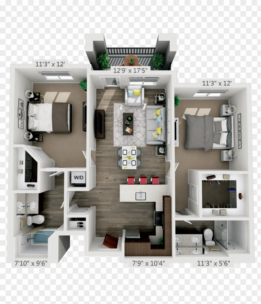 Rental Homes Luxury 4th West Apartments House Floor Plan Real Estate PNG