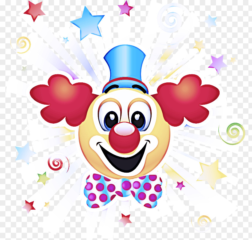 Smile Sticker Clown Cartoon Performing Arts PNG